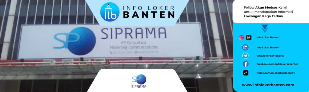 Lowongan Project Coordinator di PT Siprama Komunindo Tangerang Selatan