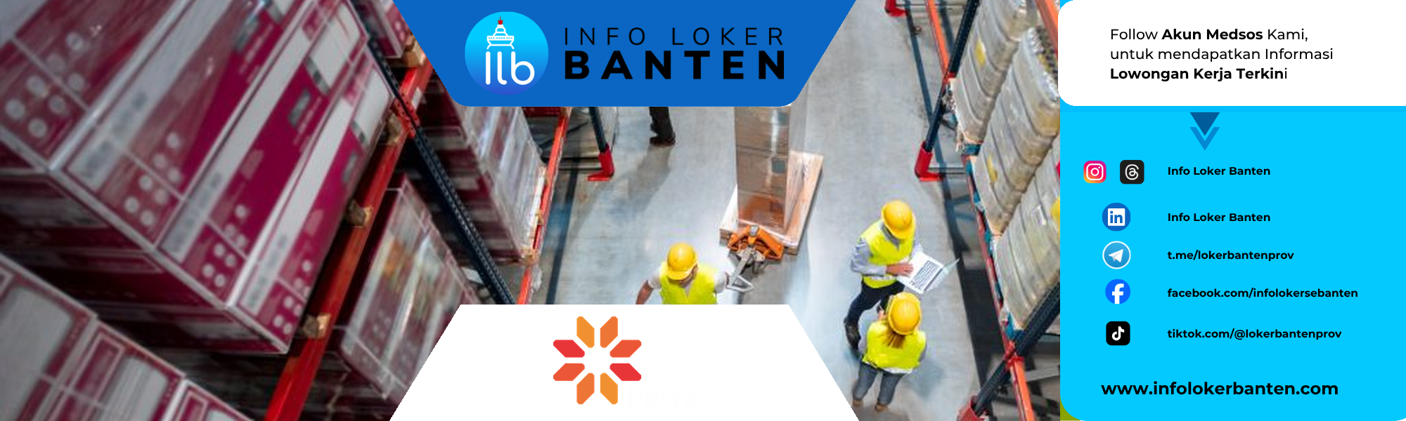 Loker Admin Gudang, Operator Produksi, Operator QC PT Petra Sejahtera Abadi Bogor