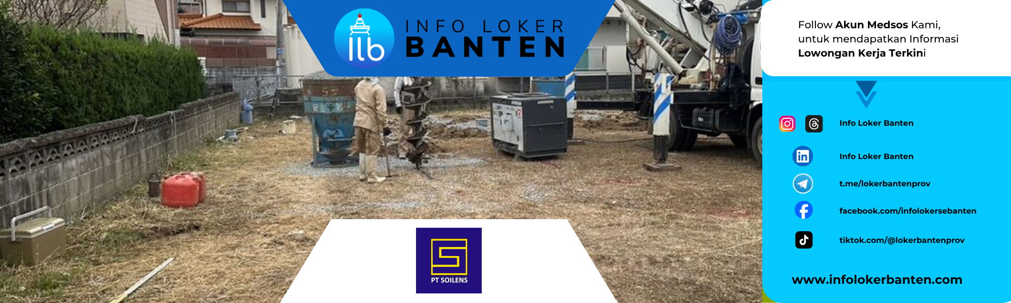 Loker HSE Officer PT SOILENS Bantargebang Bekasi