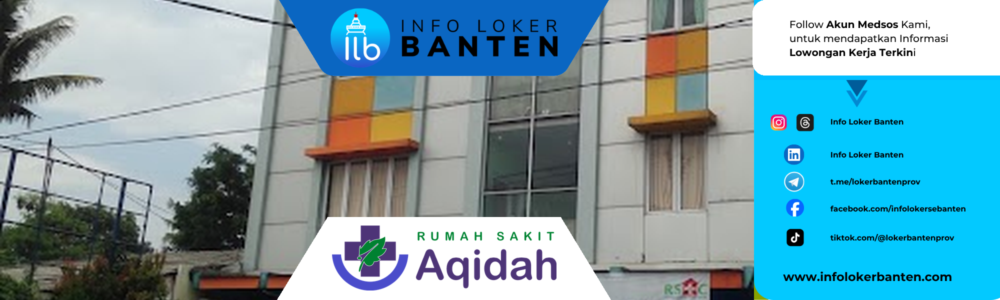 Lowongan Kerja Dokter Spesialis RS Aqidah Tangerang