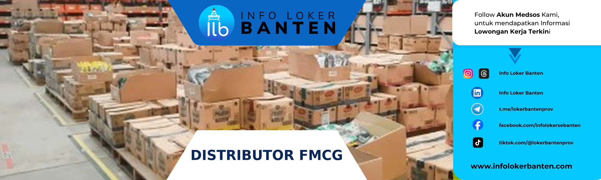 Loker Area Sales Supervisor Serang – Distributor FMCG