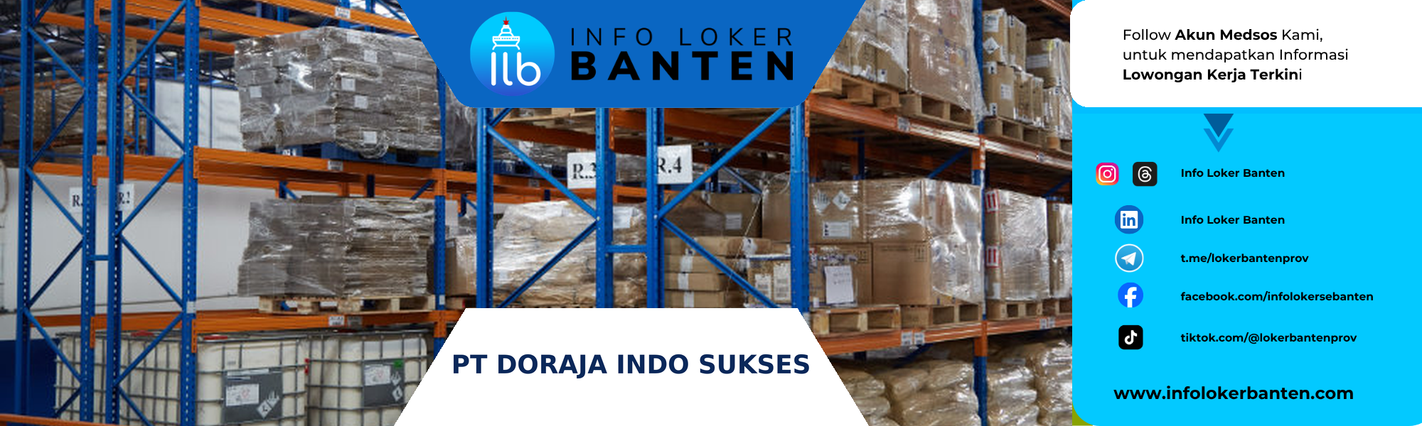 Loker Logistic Document Control Cilegon – PT Doraja Indo Sukses