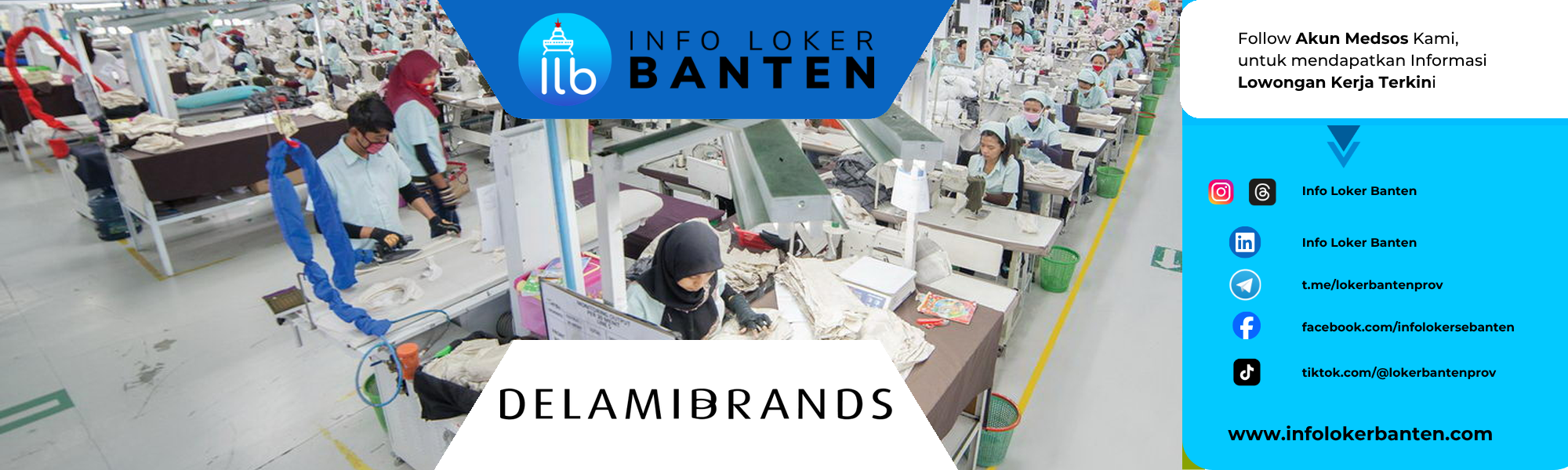 Lowongan Kerja Pattern Maker Delami Brands Tangerang Selatan 2026