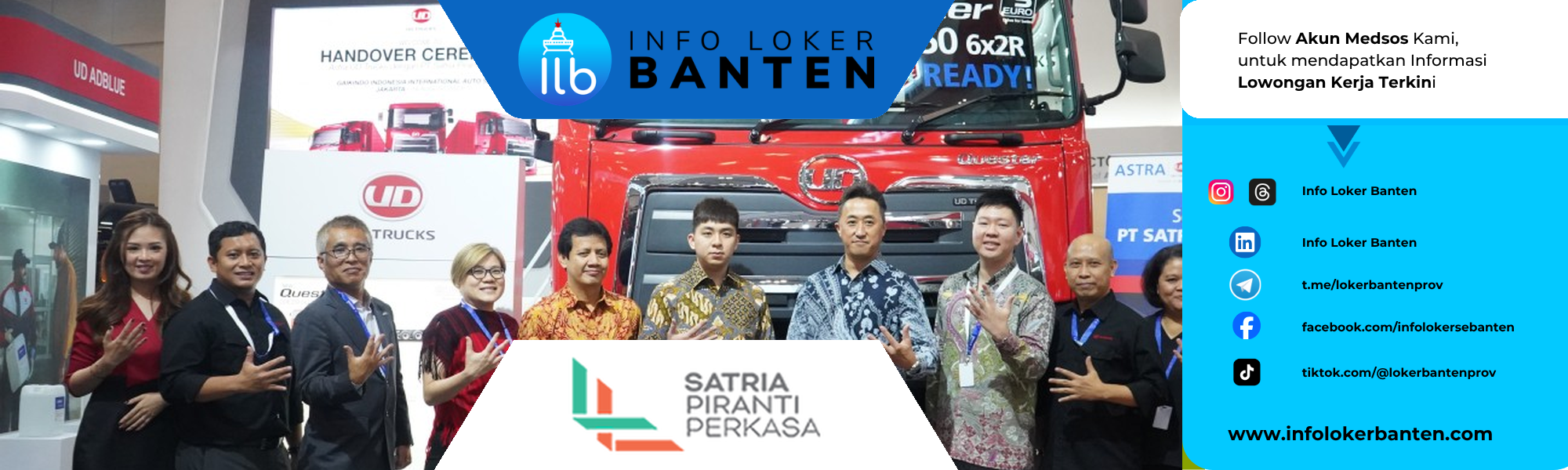 Lowongan Kerja QHSE Supervisor Satria Piranti Perkasa MM2100 2026
