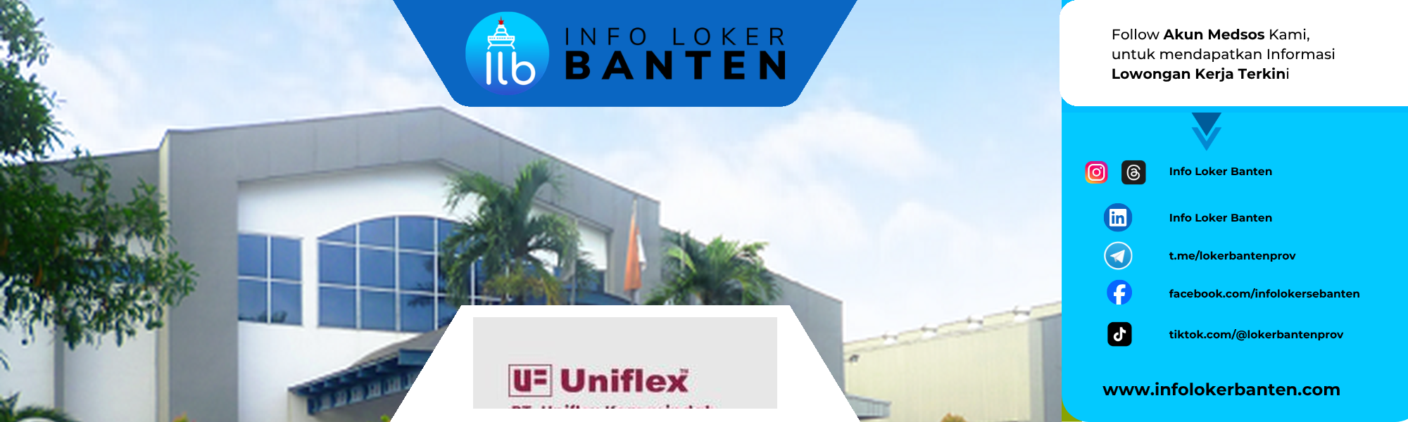 Lowongan Kerja Operator Produksi PT Uniflex Kemasindah Tangerang Selatan 2026