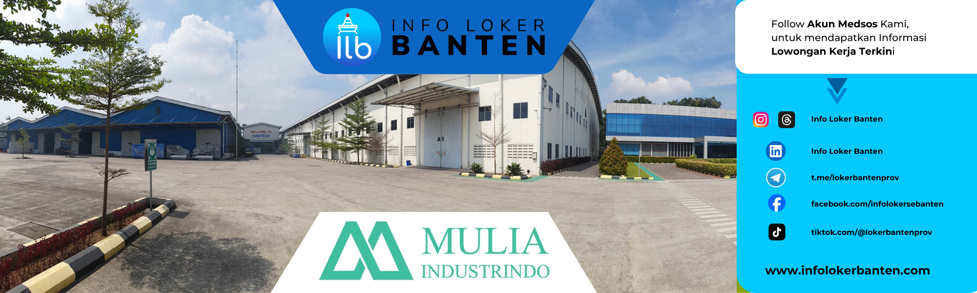 Loker Operator Laminating Cikarang – PT Mulia Industrindo Tbk