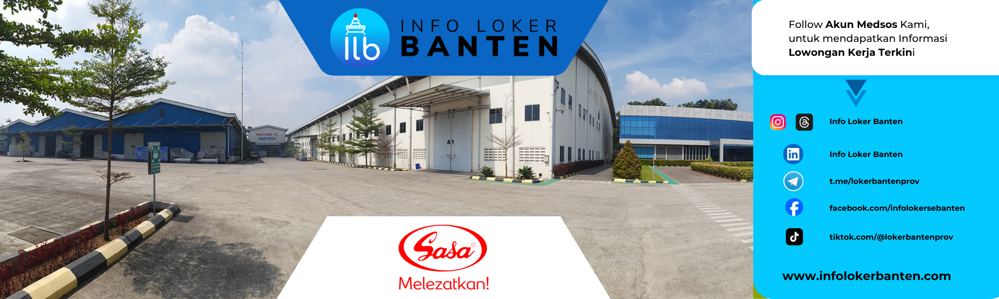 Loker Operator Produksi dan Operator Forklift Cikarang – PT Sasa Inti