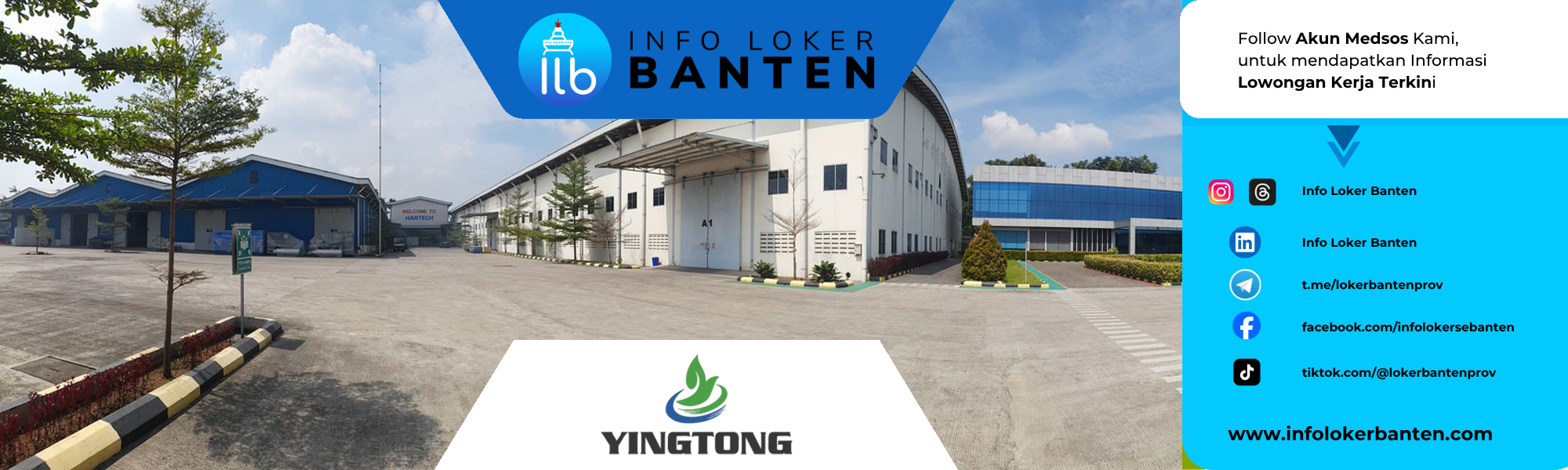 Loker Sales Officer Kibin – PT Ying Tong