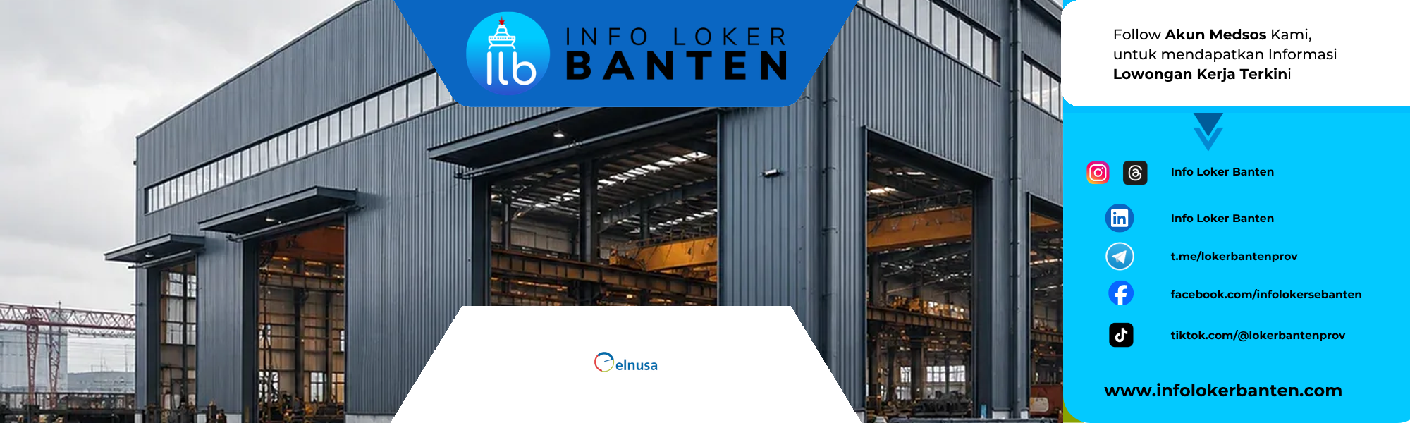 Loker Drafter Jakarta – PT Elnusa Fabrikasi Konstruksi