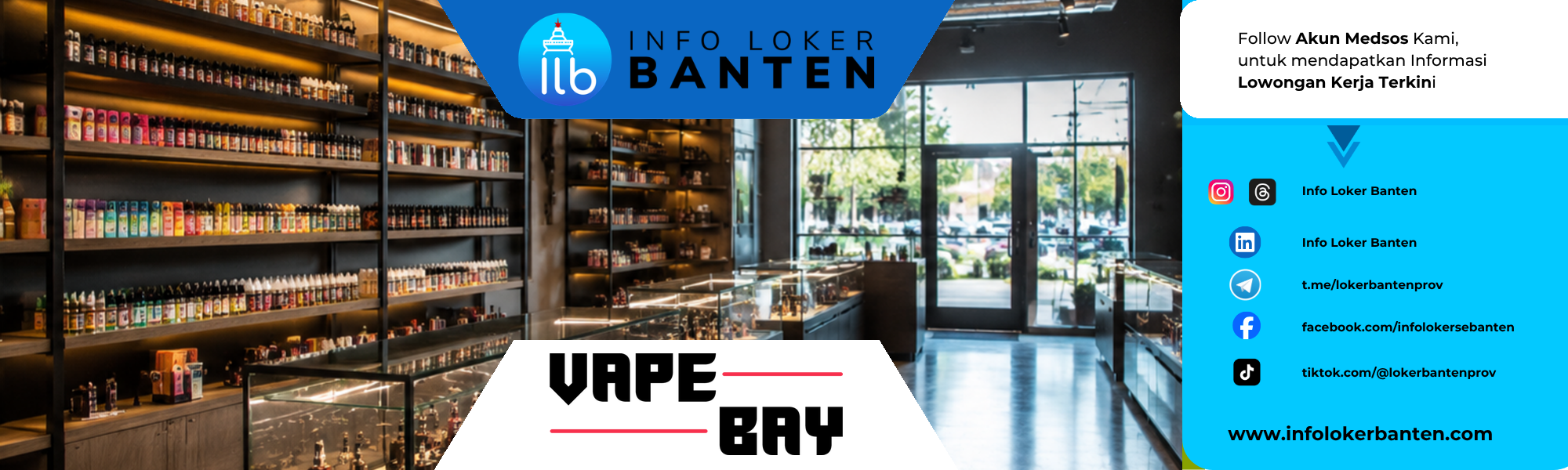 Loker Social Media Specialist Jakarta Barat – Vapebay