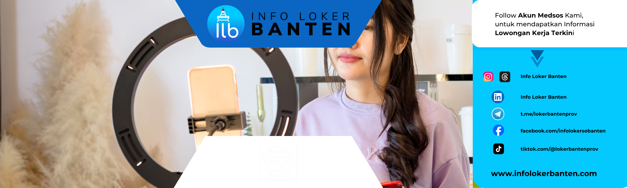 Loker Host Live Streaming Jakarta Pusat – Haluan Digital Agency