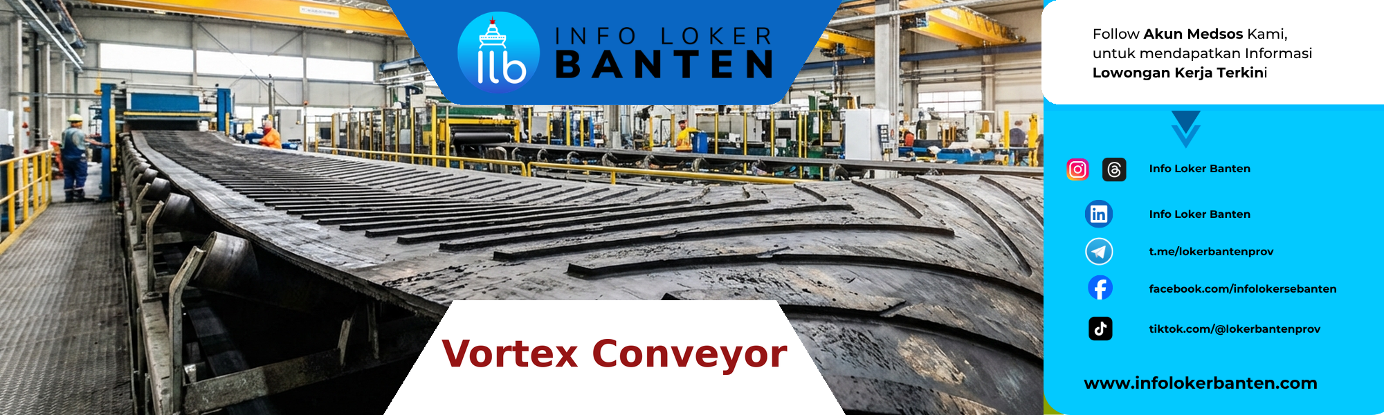 Loker Staff Accounting Bekasi – PT Vortex Conveyor International