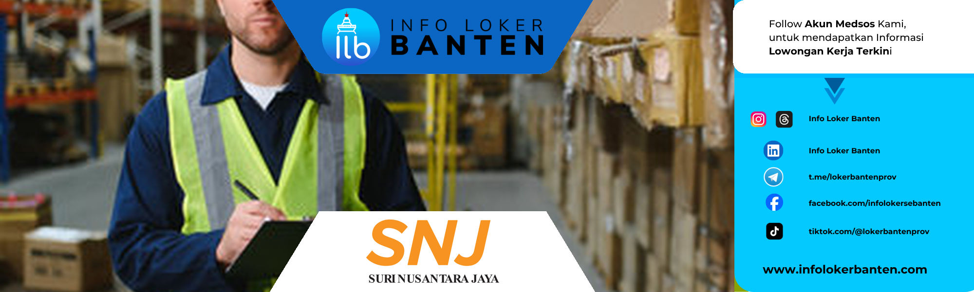 Loker Staff Stock Opname Bekasi – PT Suri Nusantara Jaya