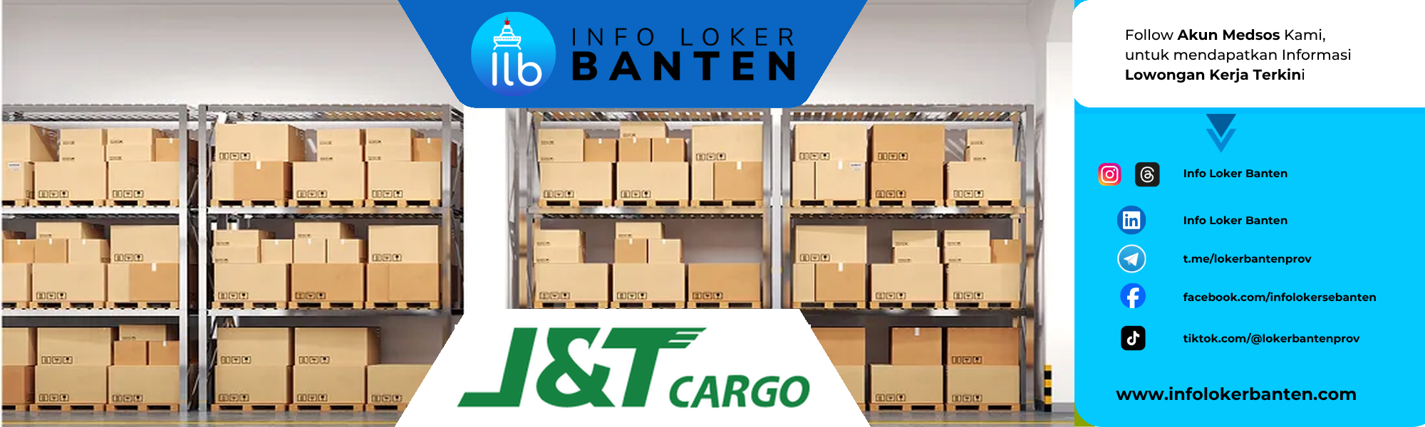 Loker Order Management Customer Service Bekasi – J&T Cargo