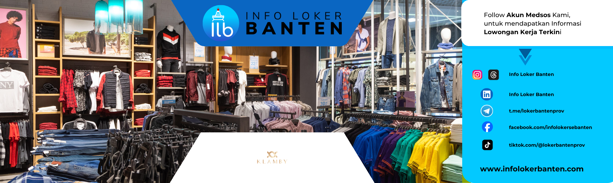 Loker Supervisor Store Tangerang – KLAMBY