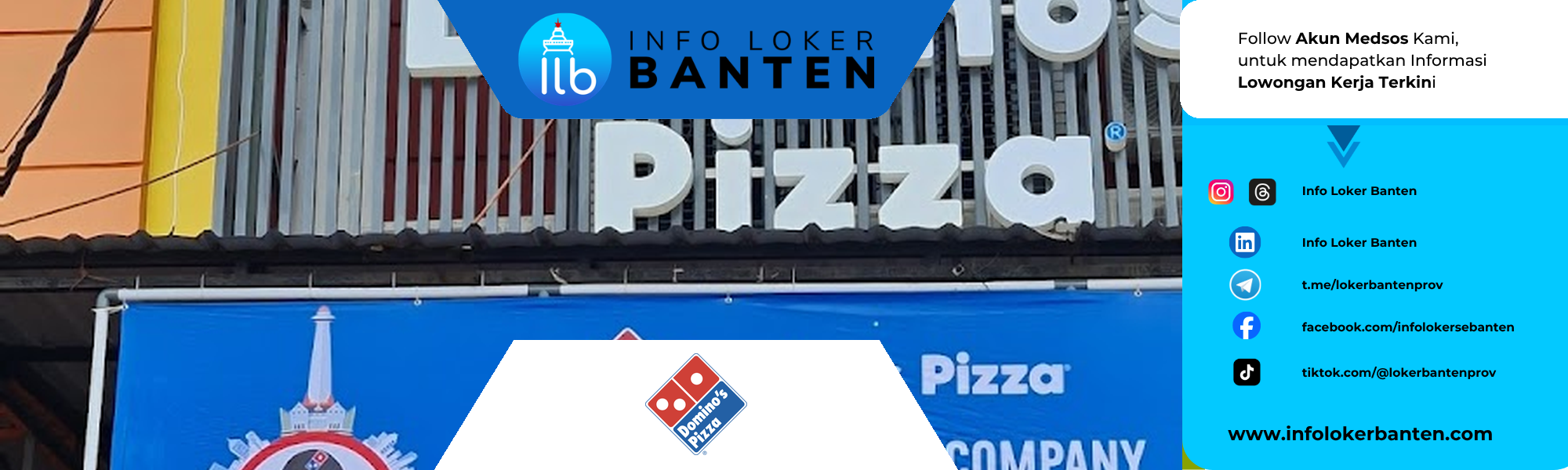 Loker Crew Domino's Pizza Tangerang Selatan – Aniva BSD