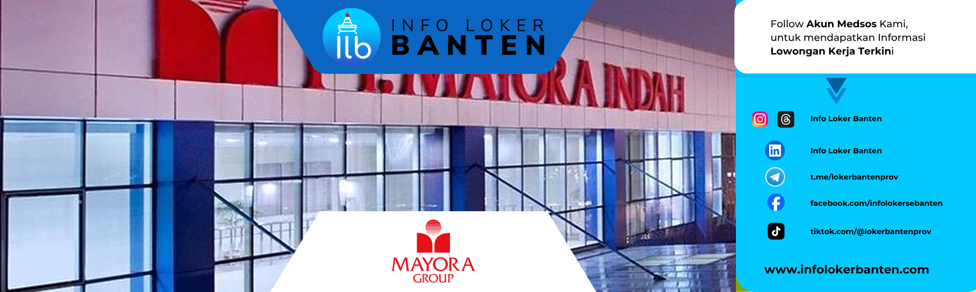 Loker Mayora Group Jakarta – 4 Posisi Permanent