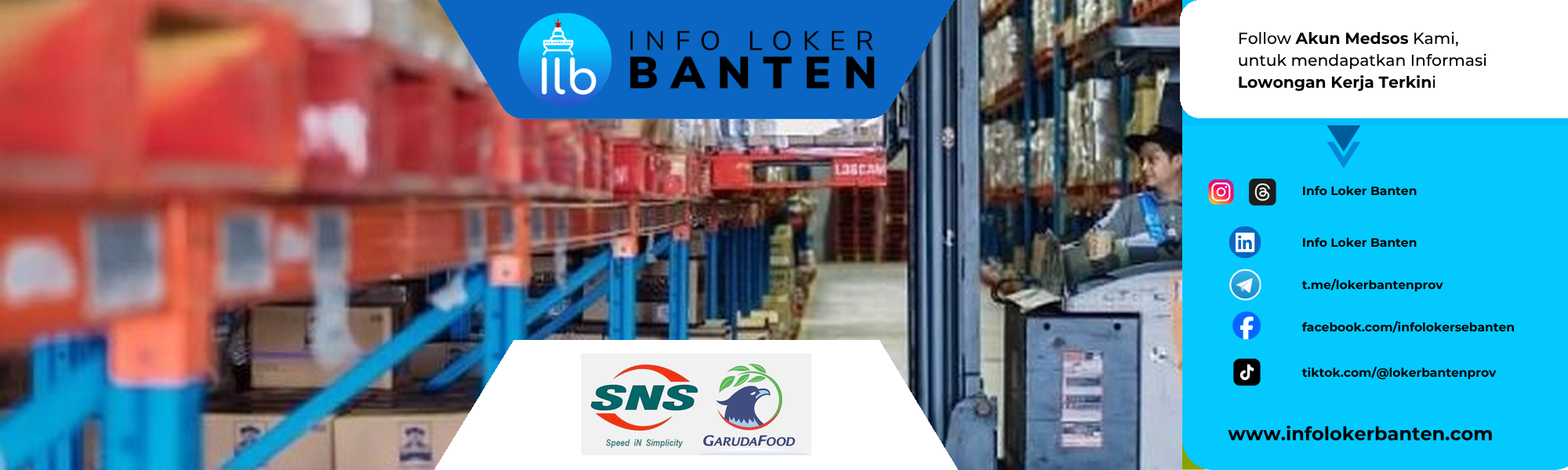 Lowongan Kerja Sales Area Coordinator PT Sinar Niaga Sejahtera Serang