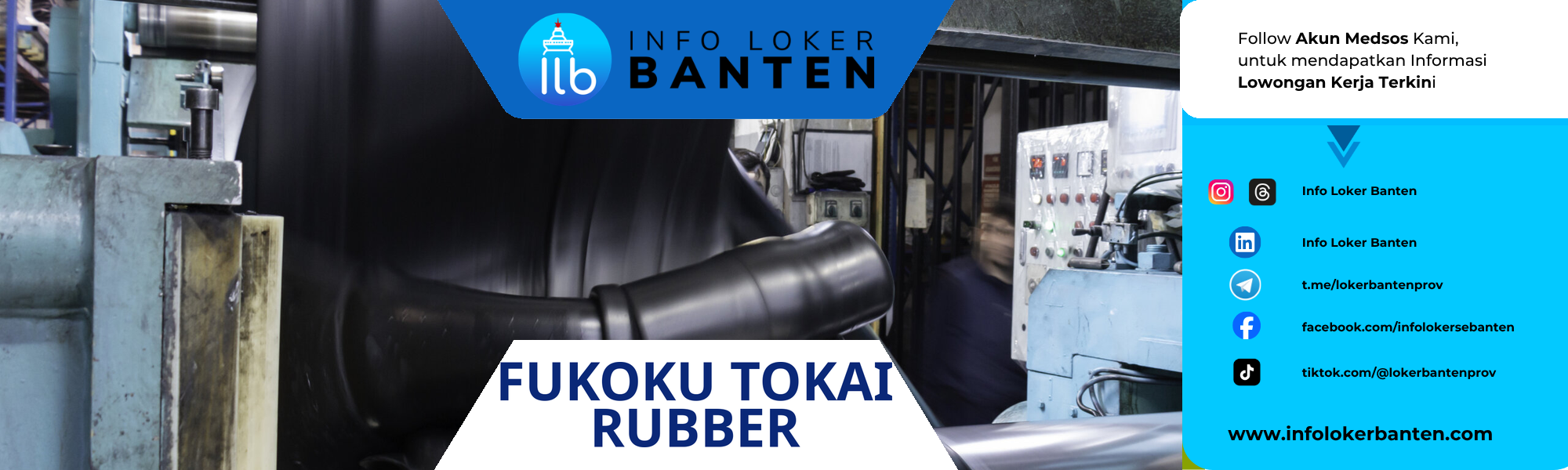 Loker Operator Produksi Pemagangan PT Fukoku Tokai Rubber Indonesia Cikarang