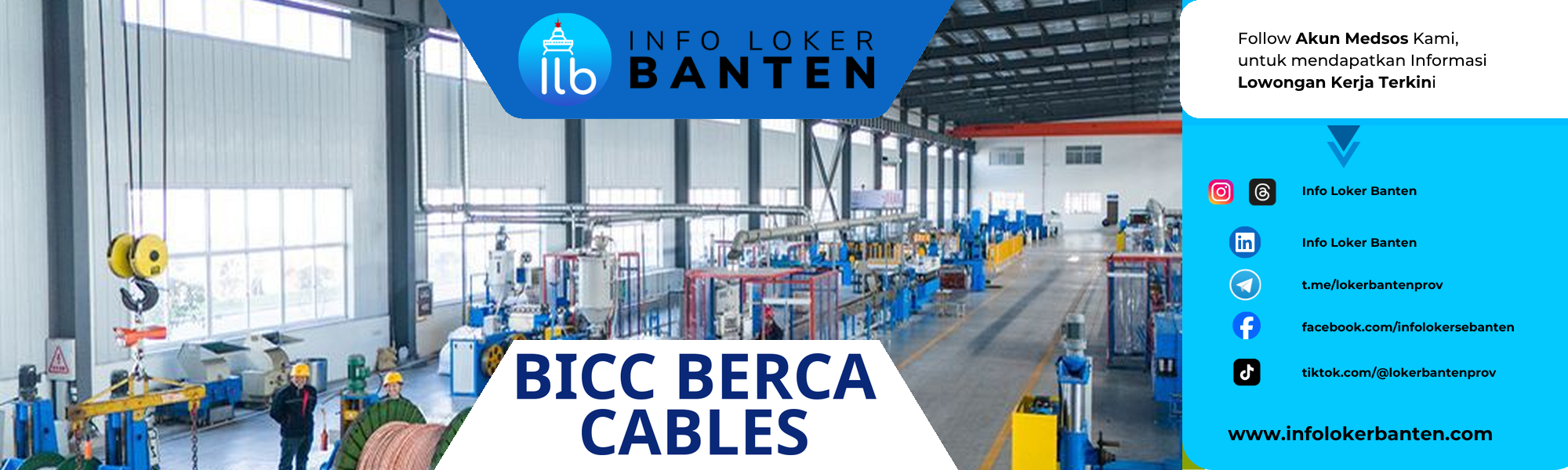 Loker Purchasing Staff PT BICC BERCA Cables Balaraja