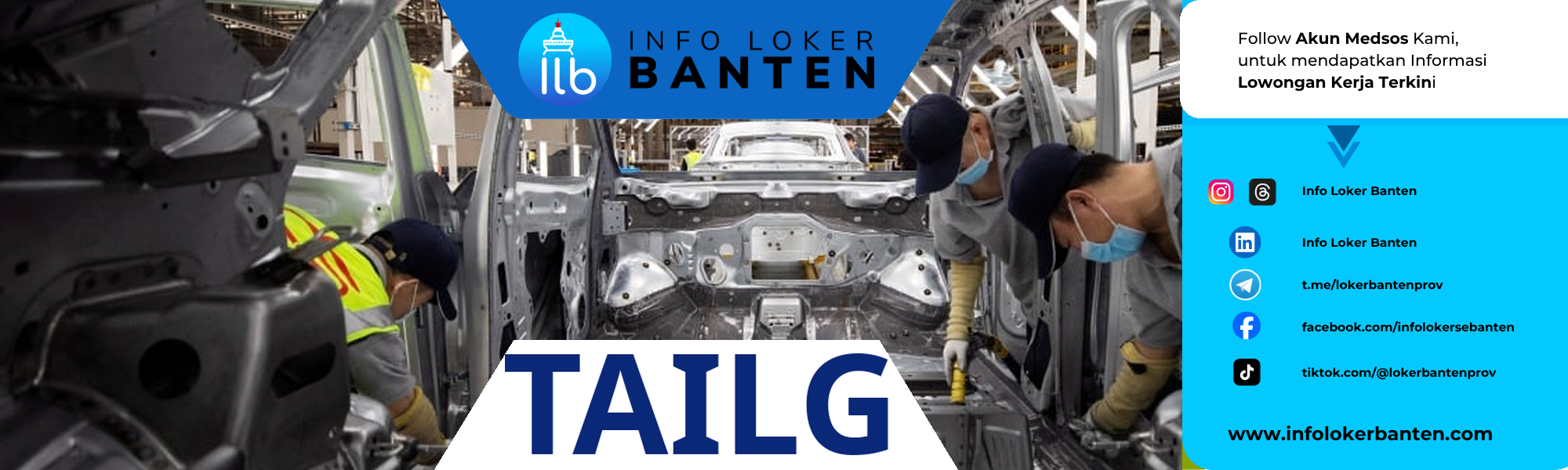Loker Export Import Custom Clearance Specialist TAILG Indonesia Balaraja Tangerang