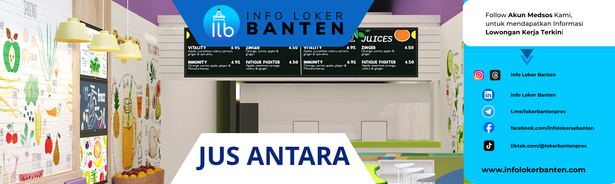 Loker Store Manager Jus Antara Balaraja Tangerang
