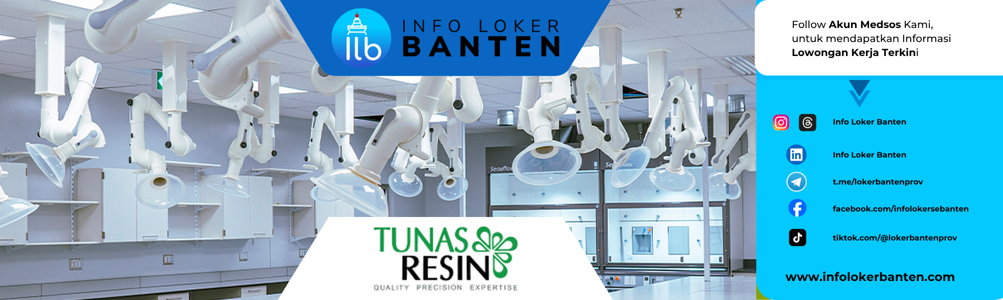 Loker Laboran R&D PT Tunas Sumber Ideakreasi Kimia Cikande