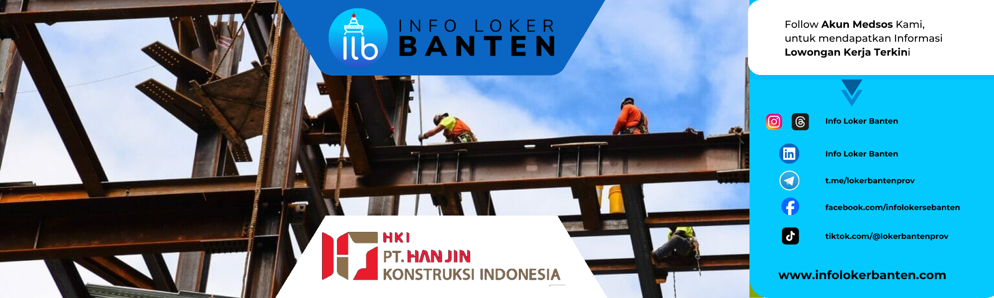 Loker Purchasing Staff PT Hanjin Konstruksi Indonesia Serang