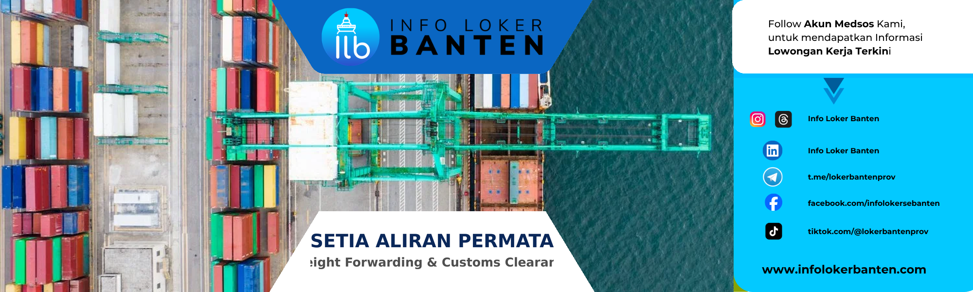 Lowongan Kerja Operator Clearance Kepabeanan PT Setia Aliran Permata PIK Jakarta Utara