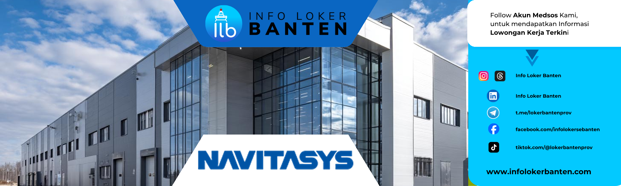 Lowongan Kerja Testing Technician PT Navitasys Technology Indonesia Cikande Serang