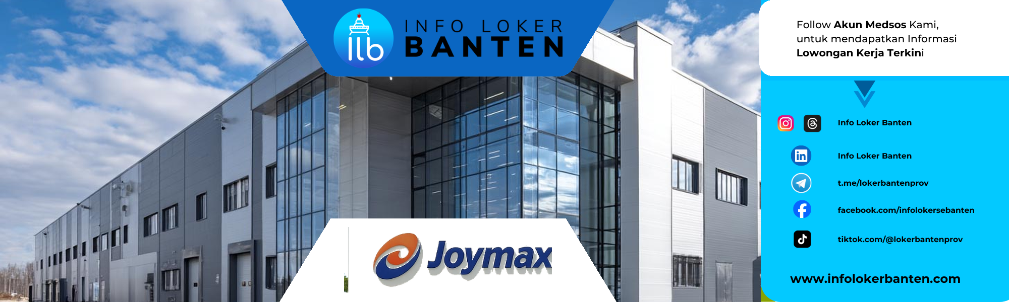 Lowongan Kerja Accounting Staff PT Joymax Footwear Indonesia Cikande Serang