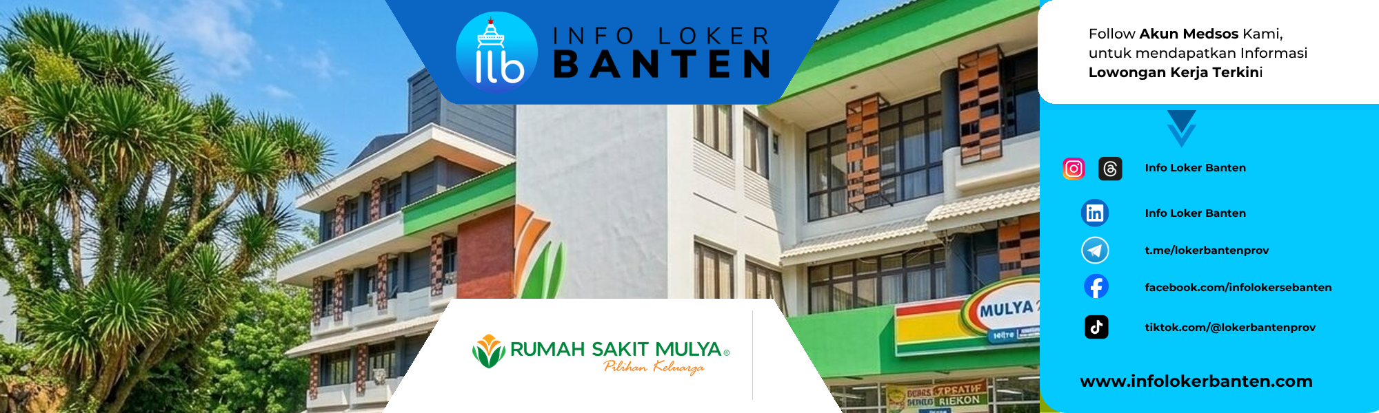 Lowongan Kerja Perawat Rumah Sakit Mulya Tangerang