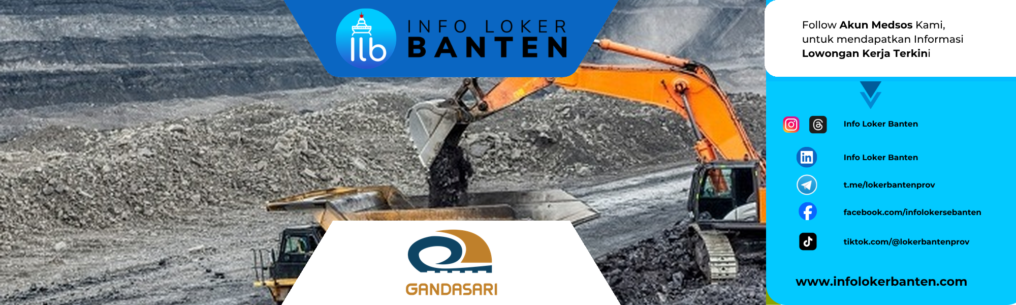 Lowongan Kerja Mine Engineering Gandasari Group