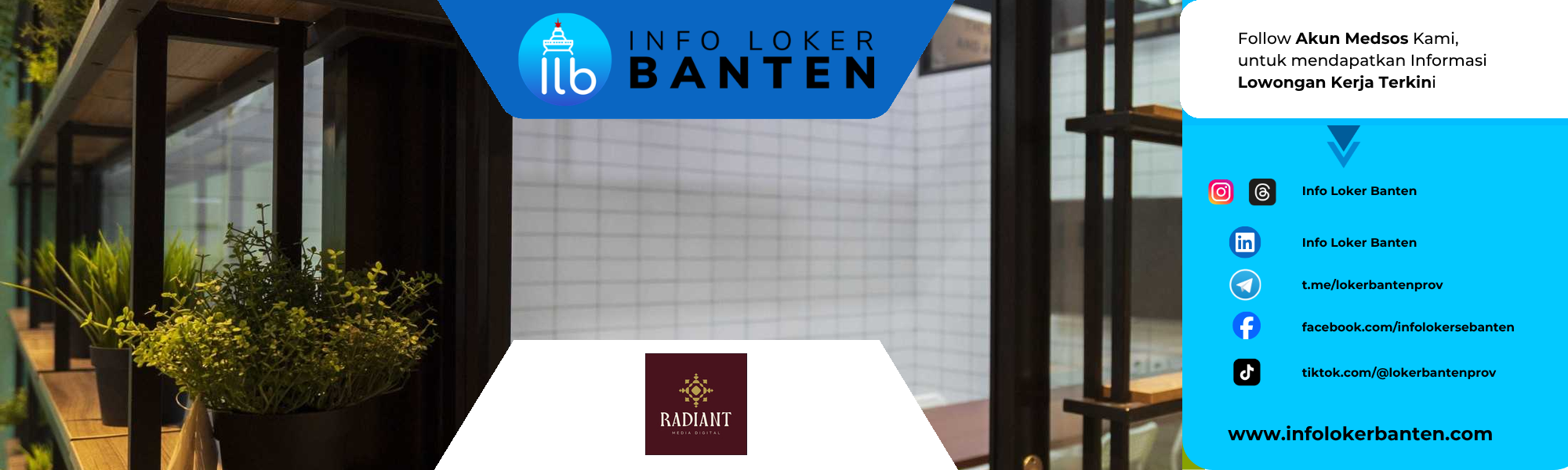 HR Officer Radiant Media Digital Jakarta