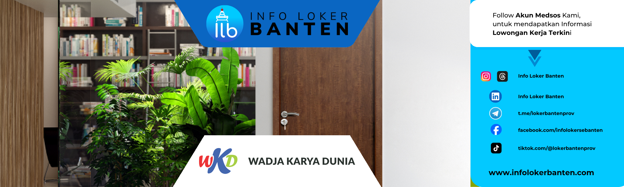 Banner Lowongan Kerja Sales Executive PT Wadja Inti Mulia