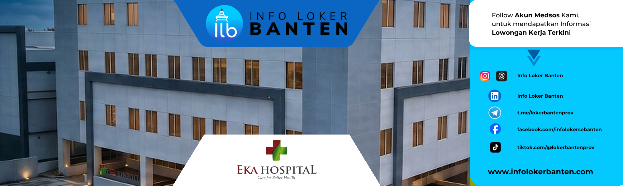 Lowongan Kerja General Maintenance Unit Head Eka Hospital Cilegon 2026