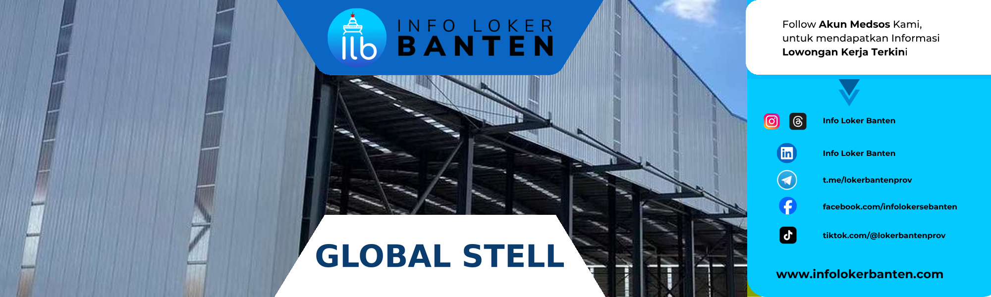 Lowongan Kerja Sales Counter Global Stell Cipondoh Tangerang 2026