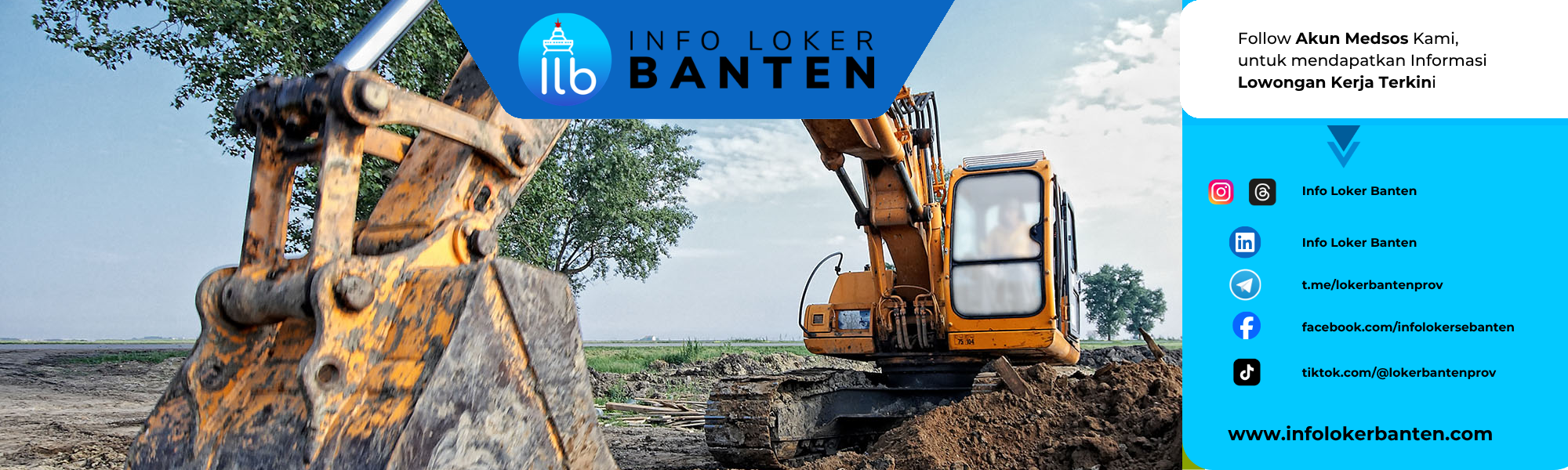 lowongan kerja operator excavator serang — PT Jaya Abadi Steel