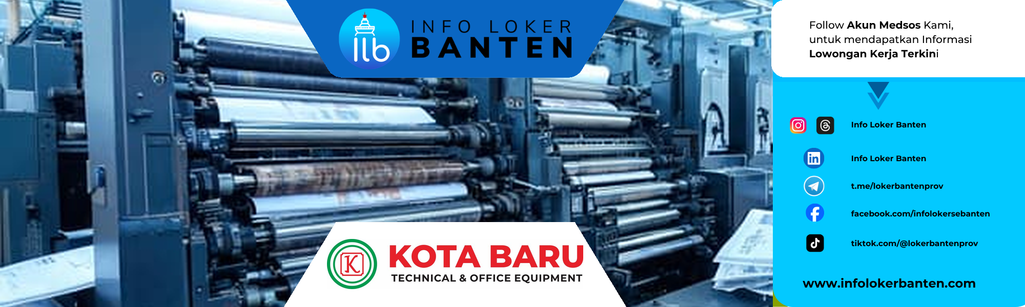 lowongan kerja design setting cilegon — Kota Baru Mandiri