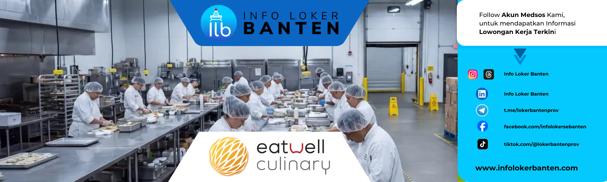 lowongan kerja quality control cikupa — Eatwell Culinary (Ta Wan - Ichiban Sushi - Dapur Solo)