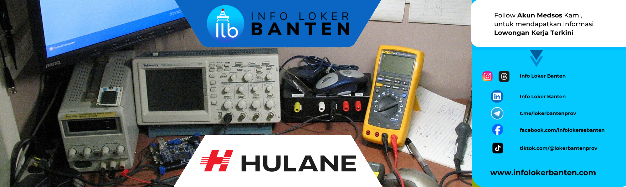 Lowongan kerja Operator Produksi FCT PT Hulane Tech Manufacturing Cikarang