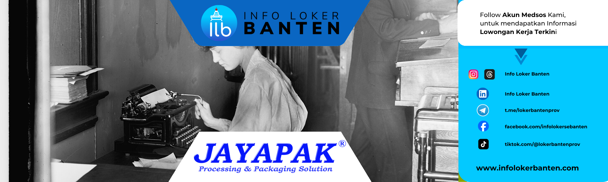 Lowongan kerja Accounting Staff PT Jayapak Sinar Abadi Sentul Bogor