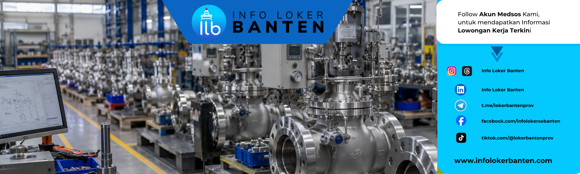 Lowongan kerja quality leader Cikande PT Brilliant Flow Control