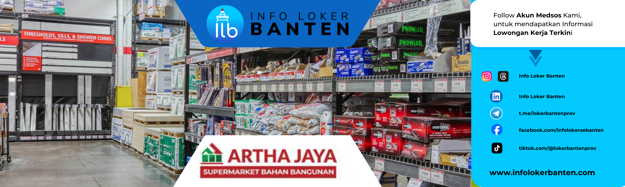 Lowongan Kerja SPG SPB PT Artha Jaya Mas Serang Rangkasbitung