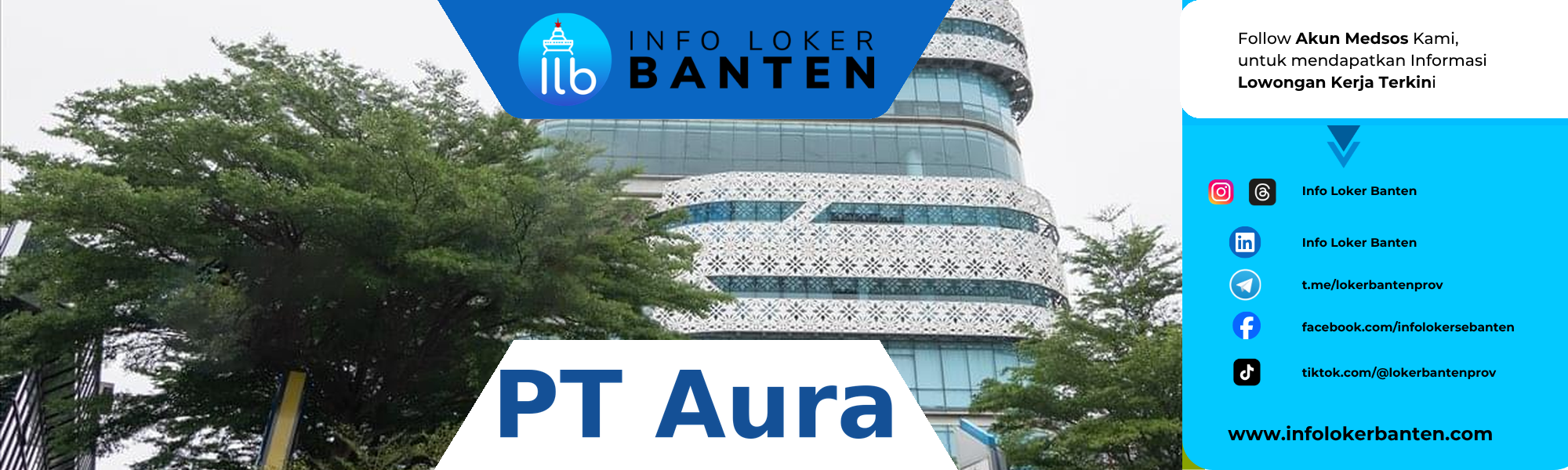 Lowongan Kerja Accounting Staff PT Aura Jakarta 2026
