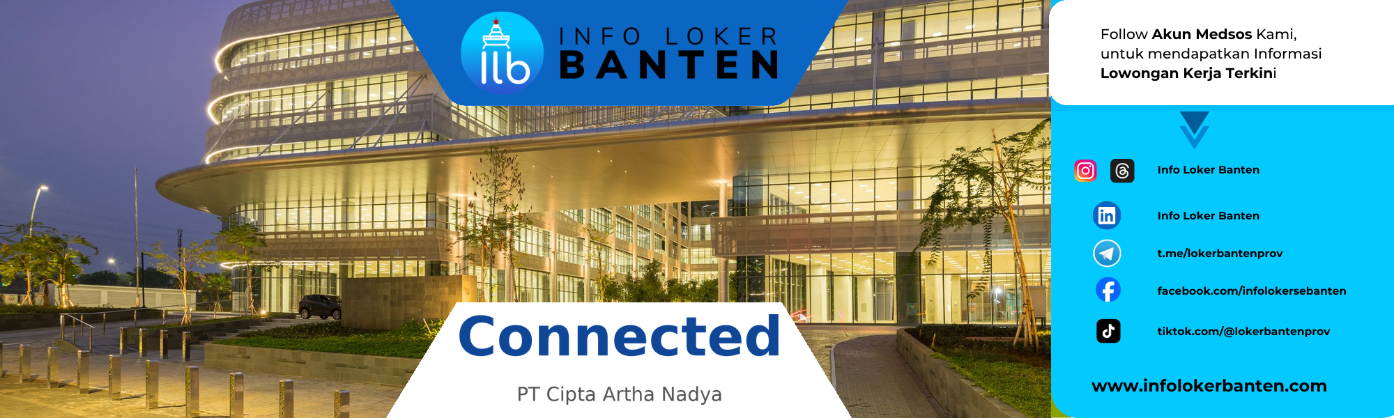 Lowongan Kerja Business Manager Project Manager Connected BSD 2026