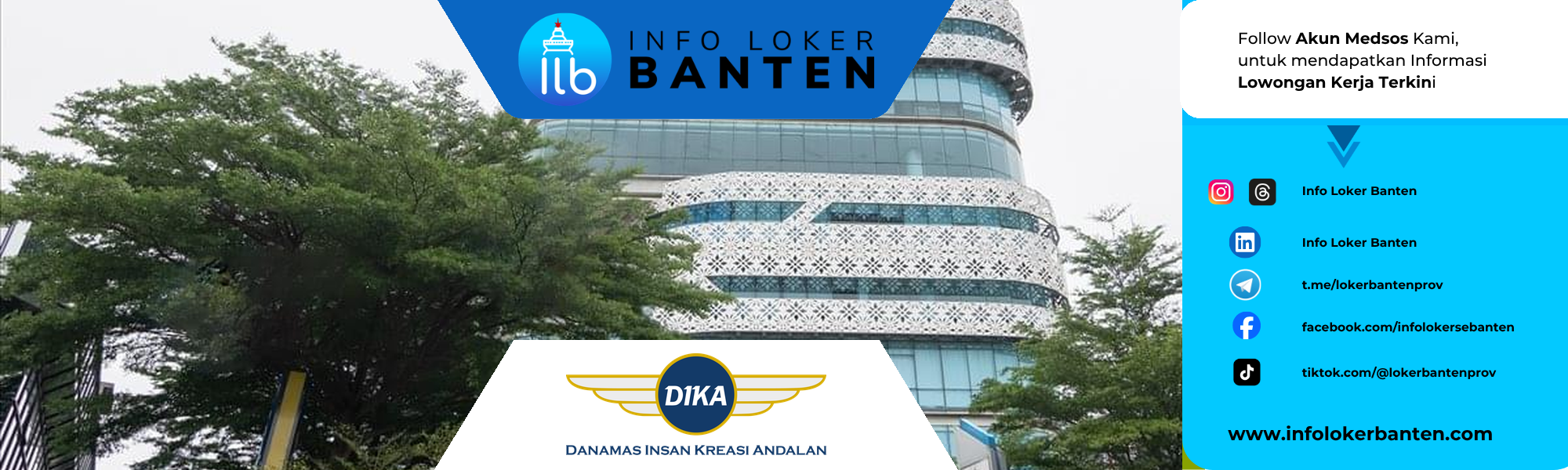 Lowongan Kerja Admin Collection Fintech PT Danamas Insan Kreasi Andalan Tangerang 2026