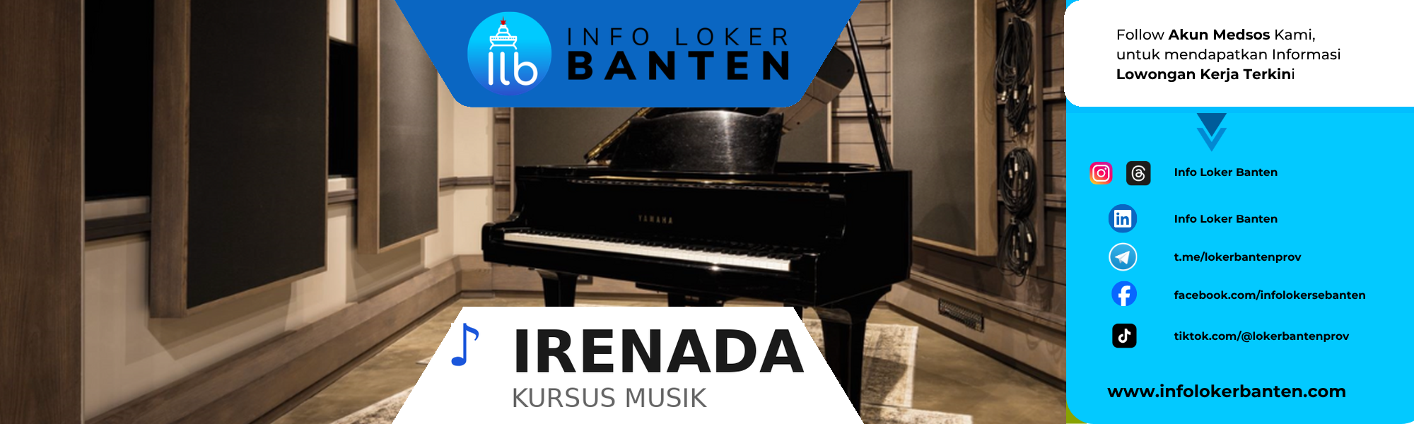 Lowongan Kerja Guru Musik Electone Piano Kursus Musik Irenada Jakarta Timur