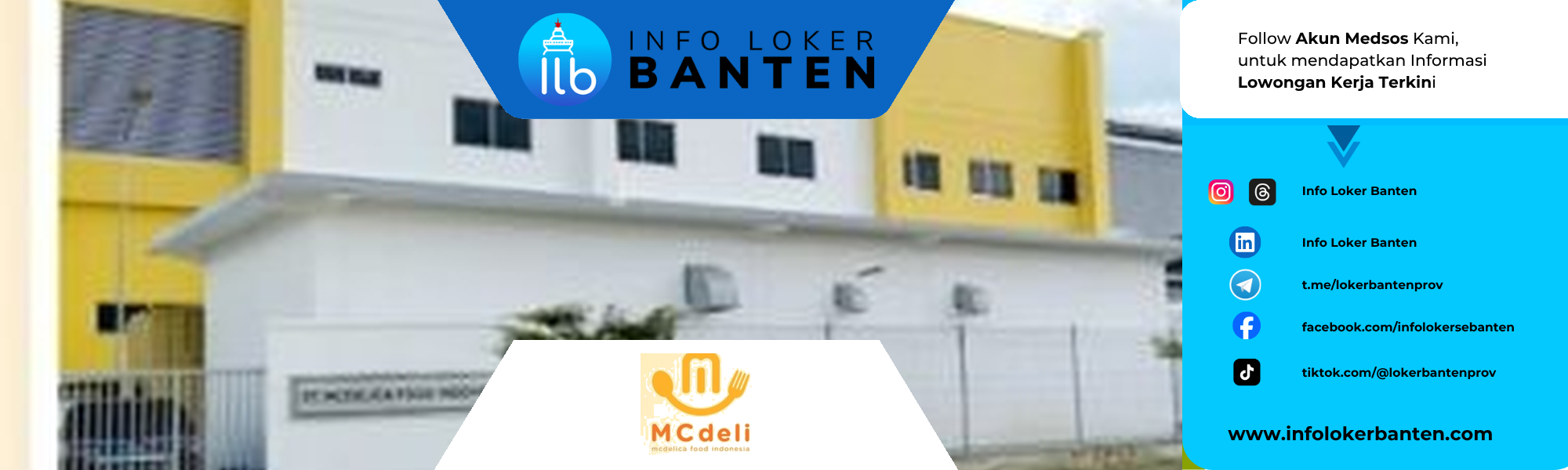 Lowongan Kerja PPE Staff PT MCDelica Food Indonesia Cikande 2026