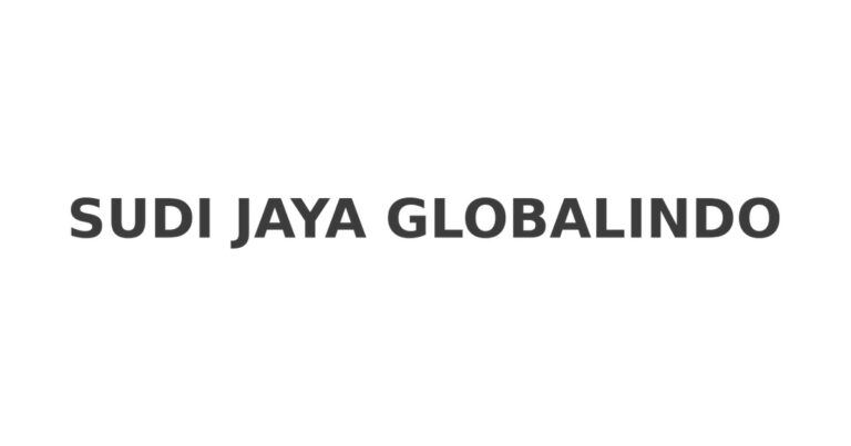 Lowongan Kerja Project Akuntan & QC Mesin PT Sudi Jaya Globalindo Tangerang